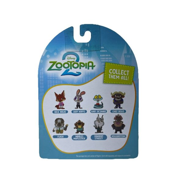 Disney Zootopia 2 Movie Mystery Tails 2" CHIEF BOGO & Mystery Figure Set - Picture 7 of 9
